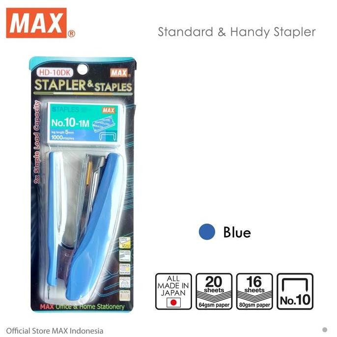 

MAX Stapler HD-10DK Blue