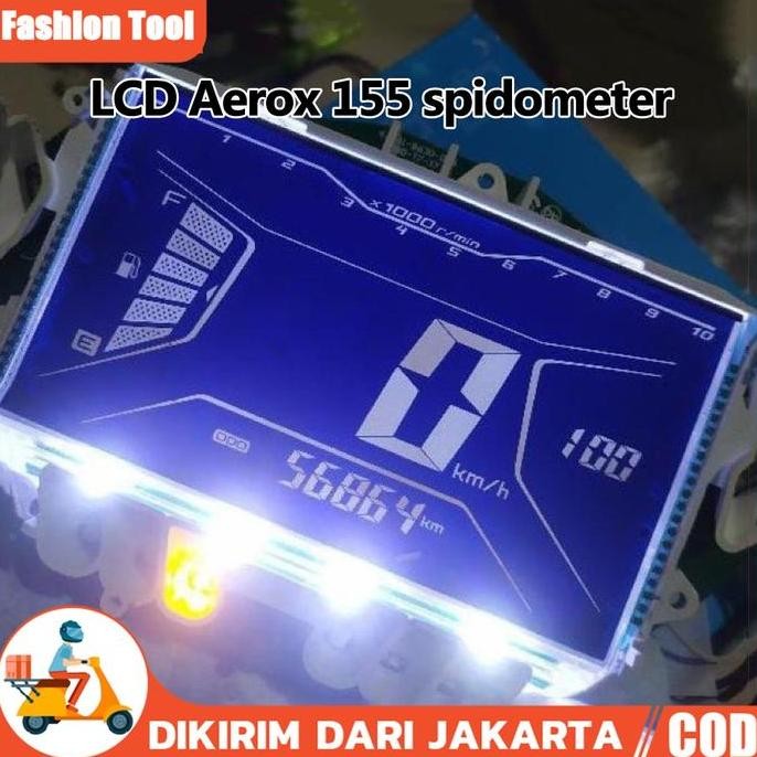 lcd aerox 155 spidometer yamaha LCD SPEEDOMETER AEROX 155 / LEXI 125 ORIGINAL SPEEDOMETER TERMURAH B