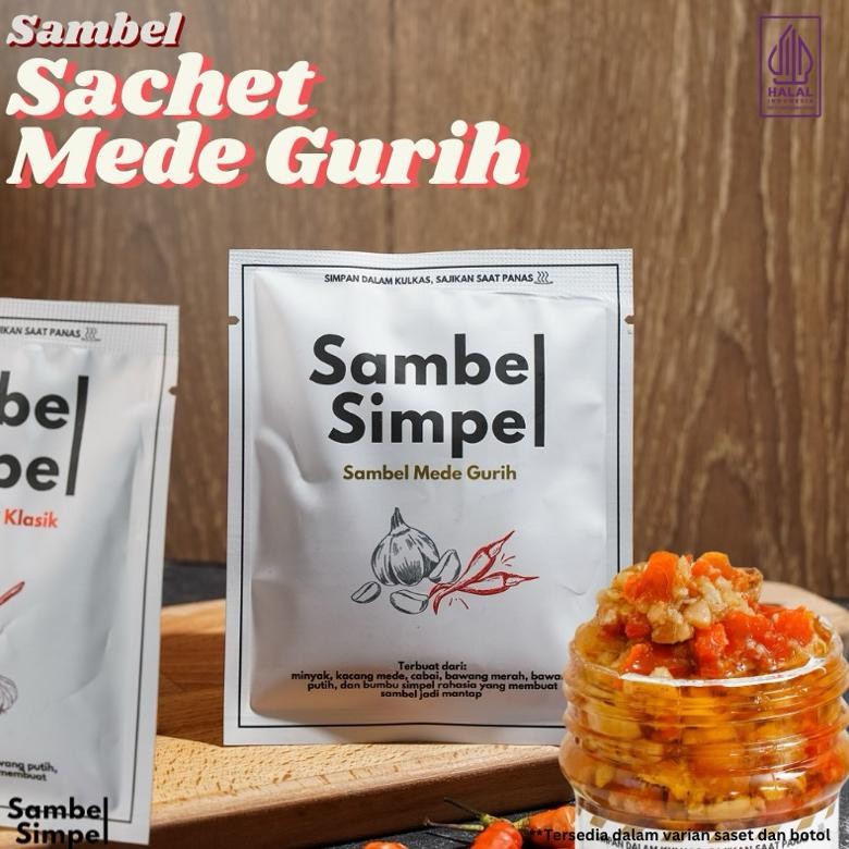 

SambelSimpel - Rill Horeca Pack - Bawang / Salty Cumi / Tongkol Kemangi / Mede Gurih