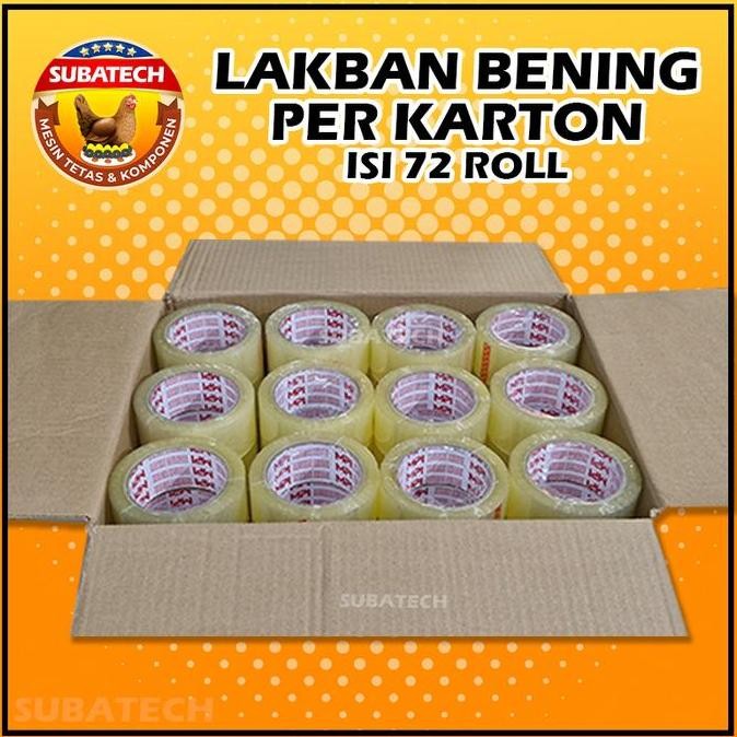 

Lakban Bening Coklat Per Karton 100 Yard X 45 Mm Mpi Co