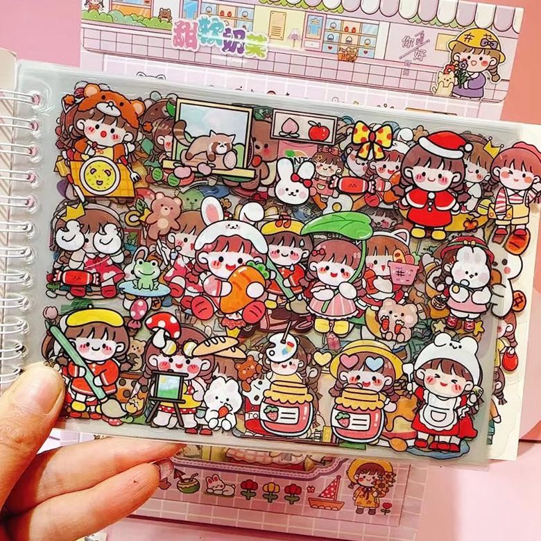 

JoeraganlapakStiker Momo Book Ring Isi 16 Lembar Lucu Viral Tempel Trend