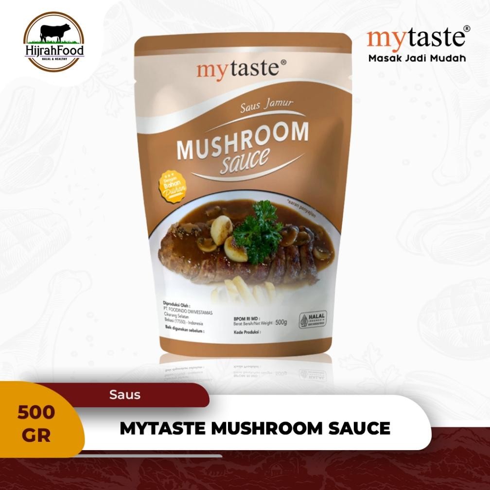 

MyTaste Mushroom Sauce / Jamur (Qty. 500 Gr) RB10