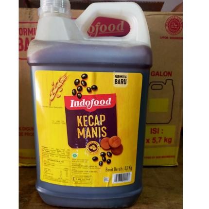 

Kecap Manis Indofood Jerigen 5.7kg Halal MUI Berkualitas RB10