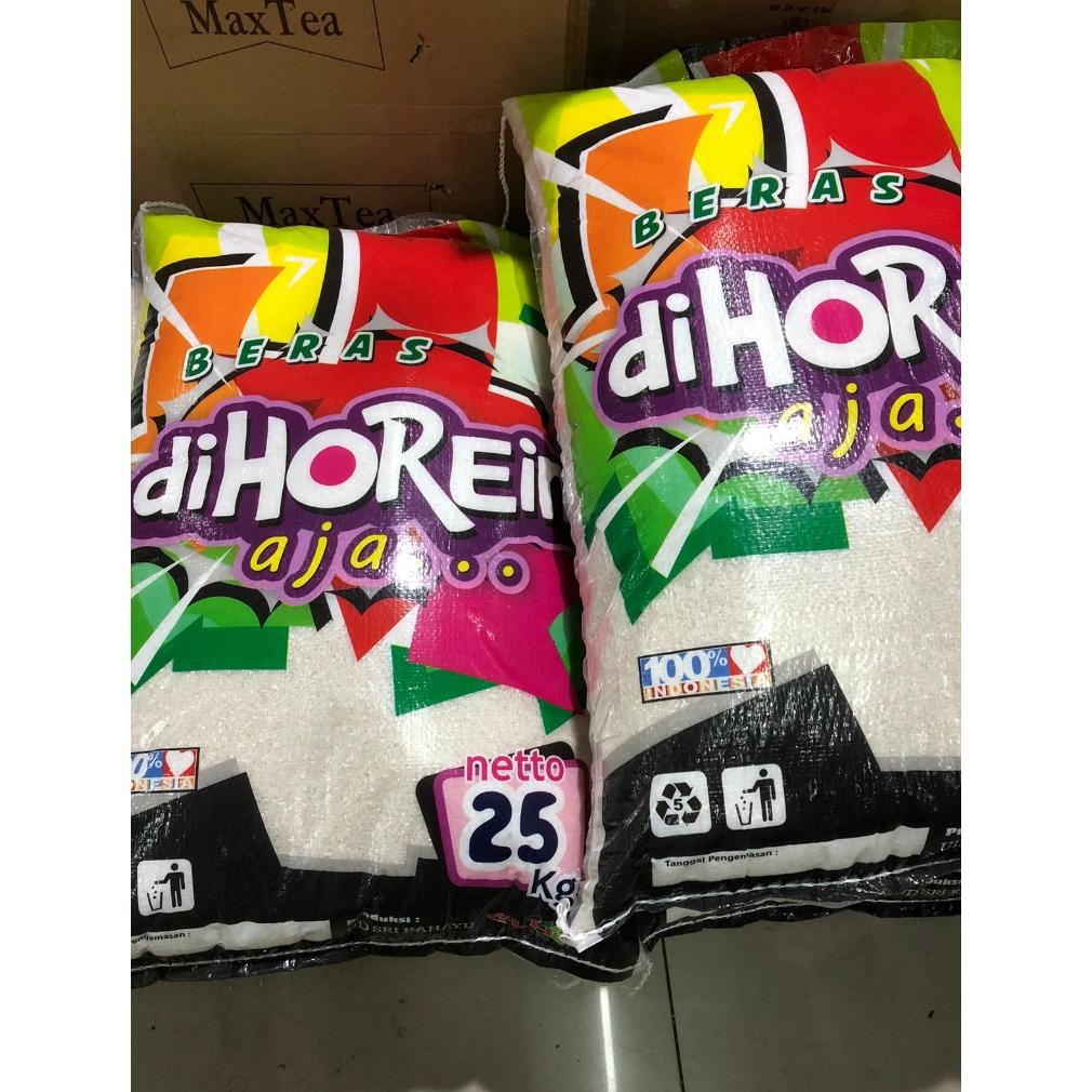 

Beras diHOREIN 25kg 10kg Murah Ekonomis Putih Bersih Enak Tingkat Patah tinggi RB10