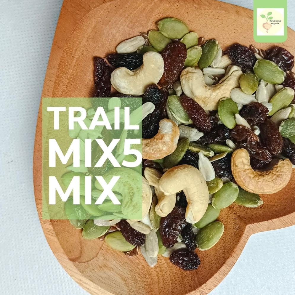 

SUPER TRAIL MIX 250gr - Almond, Cranberry, Pumpkin Seed, Cashew, Raisin, Sunflower Seed Biji-bijian Kacang-kacangan RB10