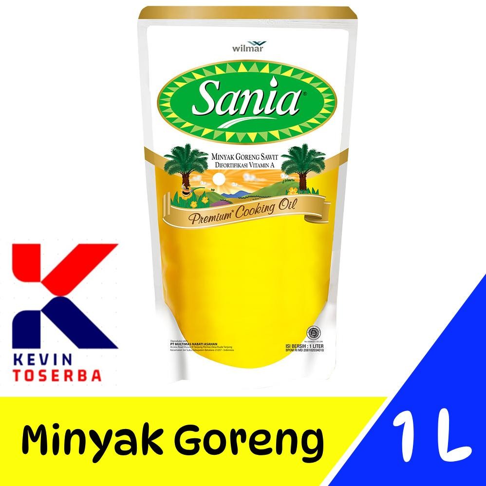 

Sania Minyak Goreng 1L Antioksidan RB10