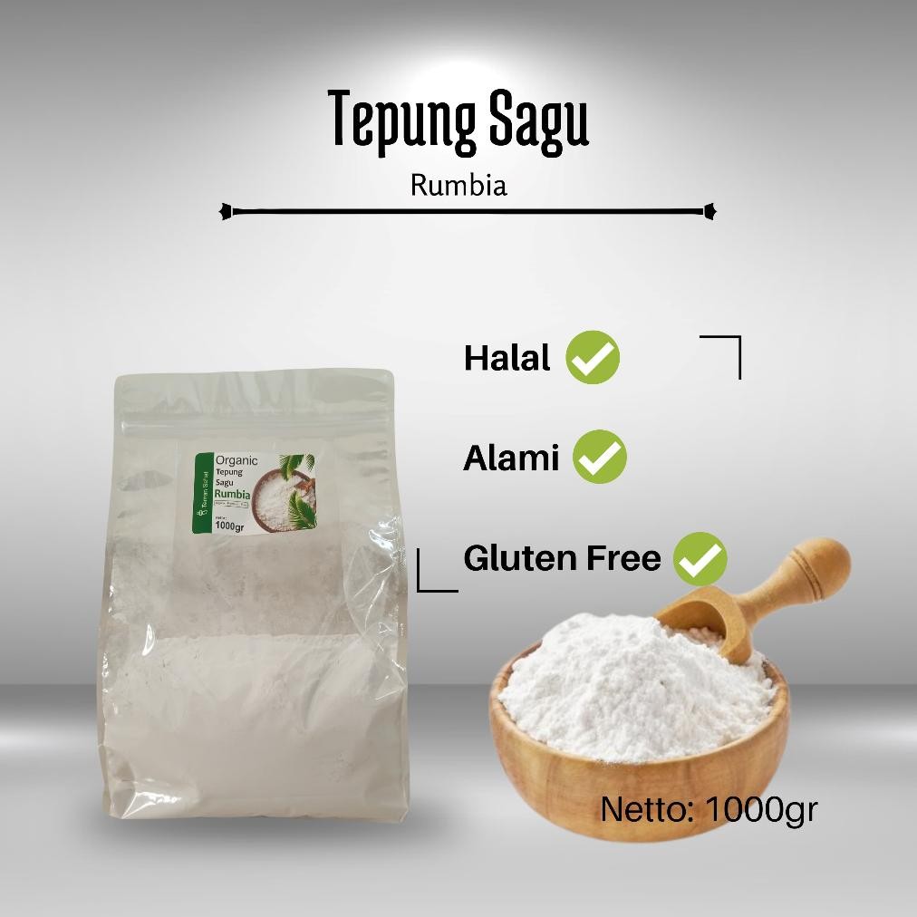 

1 kg Tepung Sagu Rumbia (gluten free)