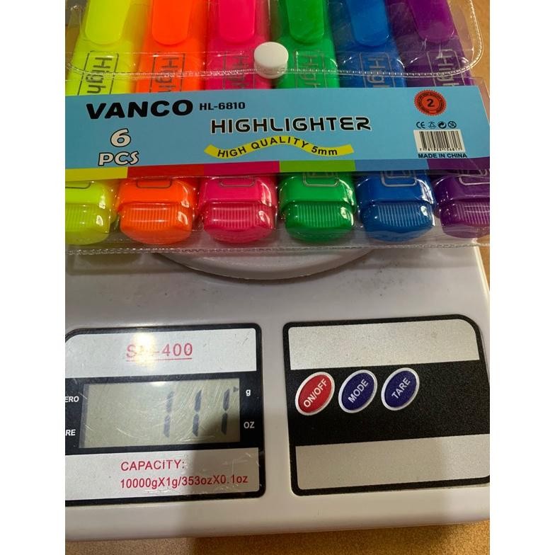 

(6Pcs) Stabilo Vanco Hl-6810 Trending