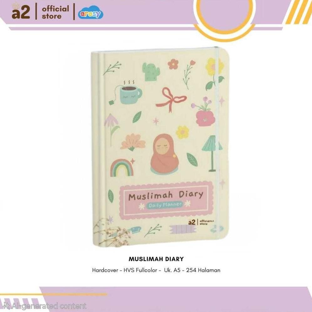 

[Arasy] Muslimah Diary Daily Planner Hard Cover