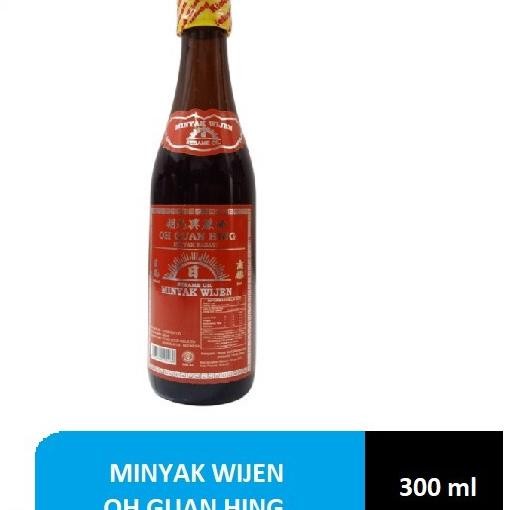 

(INSTANT ONLY) MINYAK WIJEN HALAL MINYAK WIJEN MATAHARI OH GUAN HING SESAME OIL 300 ML RB10