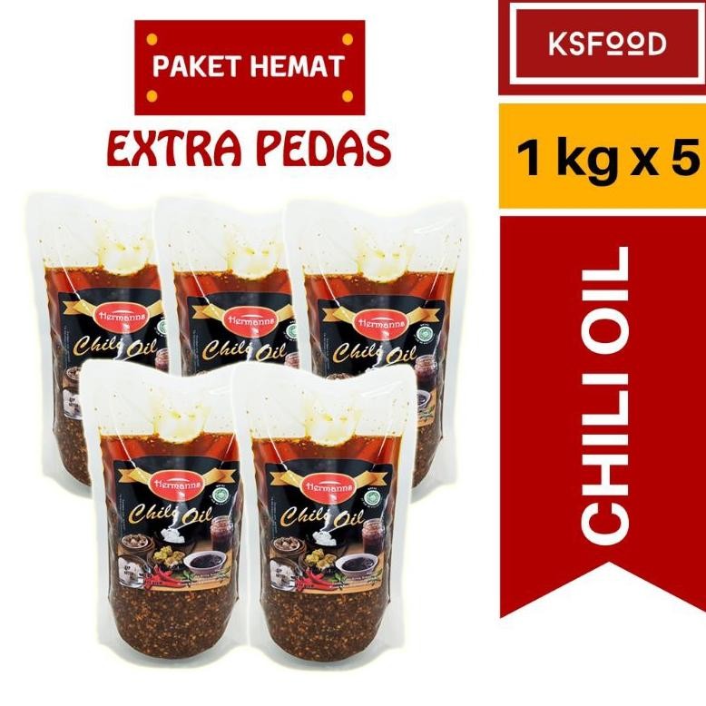 

Chili Oil / Minyak Cabai 1 Kg X 5 Pcs (PAKET HEMAT) RB10