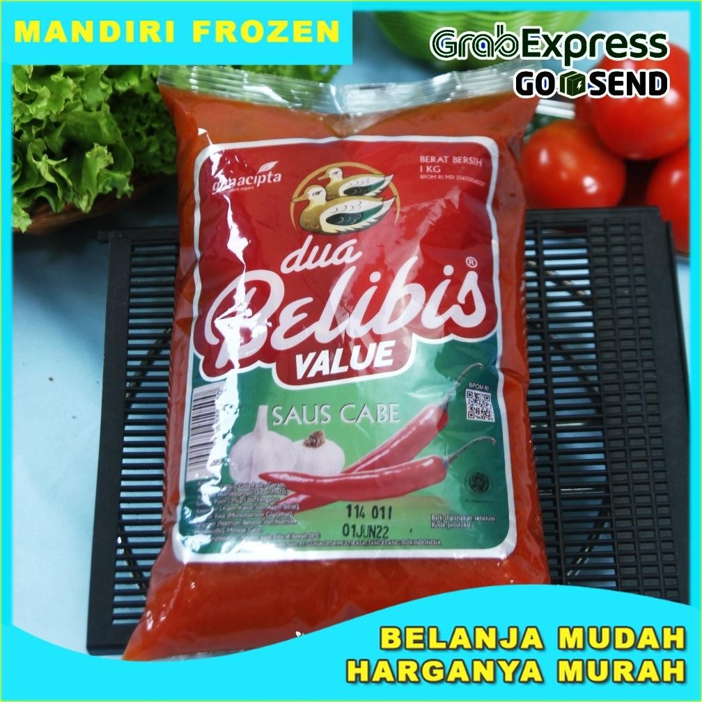 

Saus Cabe Bantal Value BELIBIS 1kg - Kebutuhan Memasak Saus RB10