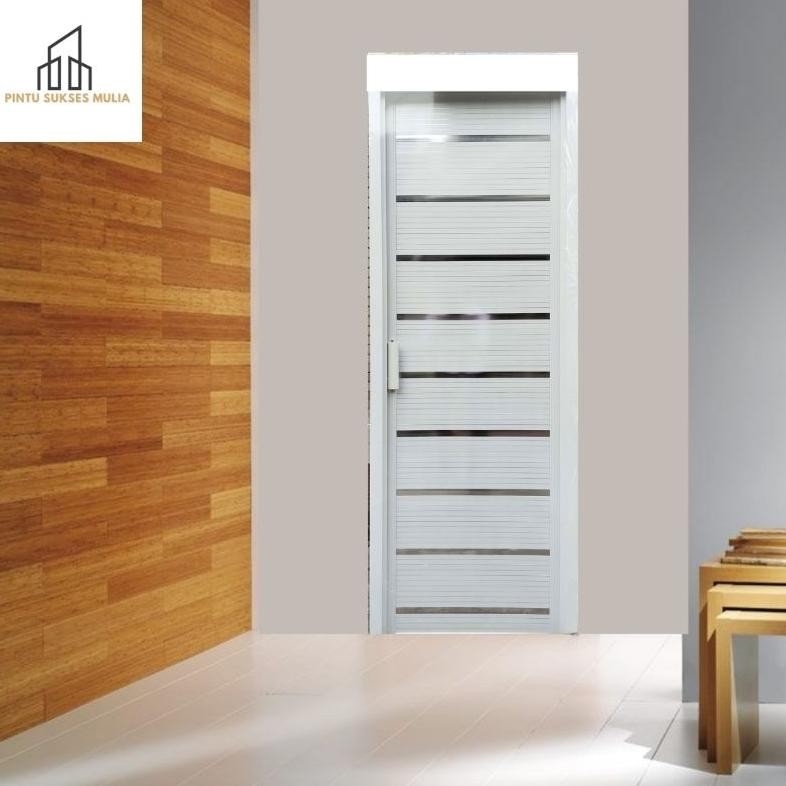 TERLARIS Pintu Pvc Kamar Mandi New Pvc/Neo Pvc | Pintu Pvc Motif | Pintu Minimalis Motif Premium | P