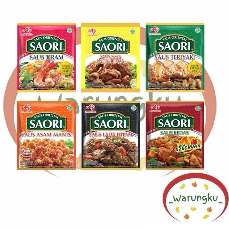 

[RENCENG isi 10pcs] SASACHET Saos Teriyaki Saos Tiram Mentega Asam Manis Lada Hitam RB10