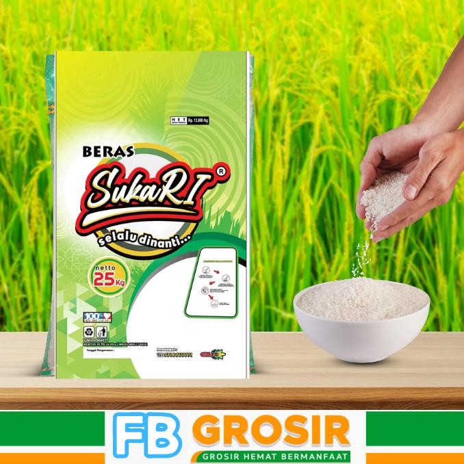 

Beras DiHorein Showa Sukari Triger Kembang 25 Kg Berkualitas Putih Bersih Enak dan Murah RB10