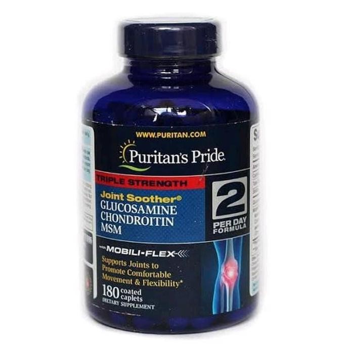 Puritan Puritan'S Pride Triple Strength Glucosamine Chondroitin 180 Original Produk