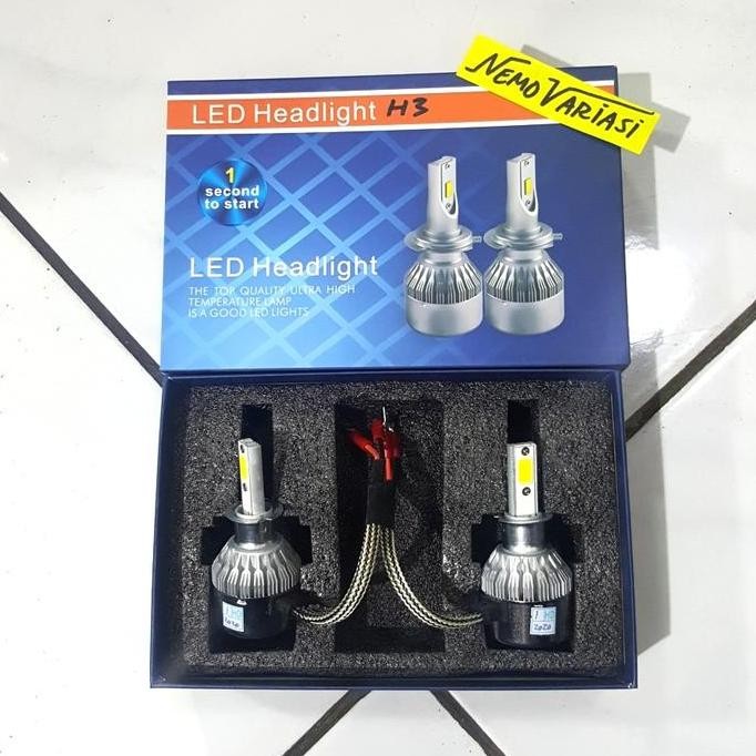 . Lampu led mobil type H3 putih terang
