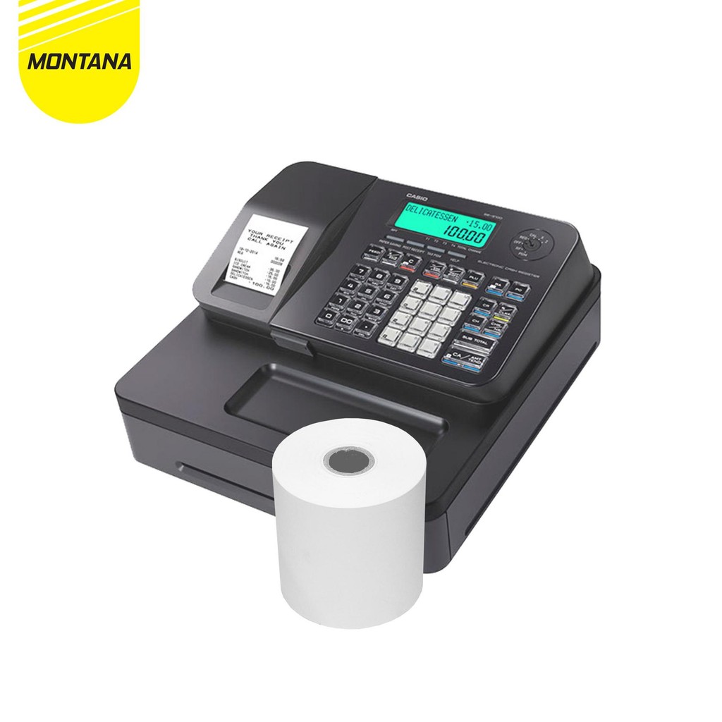 

MONTANA THERMAL PAPER 80 X 80 MM 60 METER ROLL KERTAS STRUK KASIR TP80X80