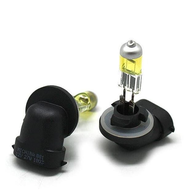 . Michiba 881 Halogen Xenon Bohlam Mobil H27 Soket Siku