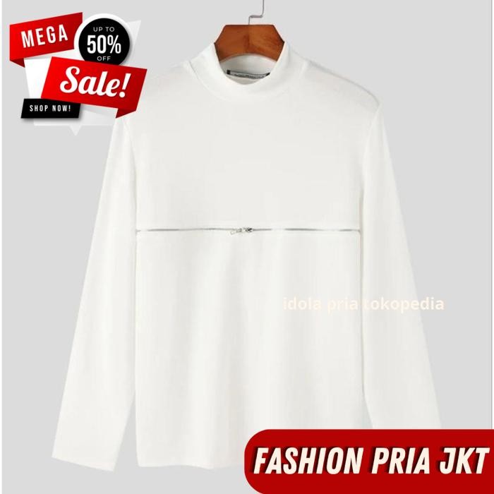 TURTLENECK SWEATER ZIPPER / TURTLENECK SWEATER ZIPPER HIGHT CLASS 