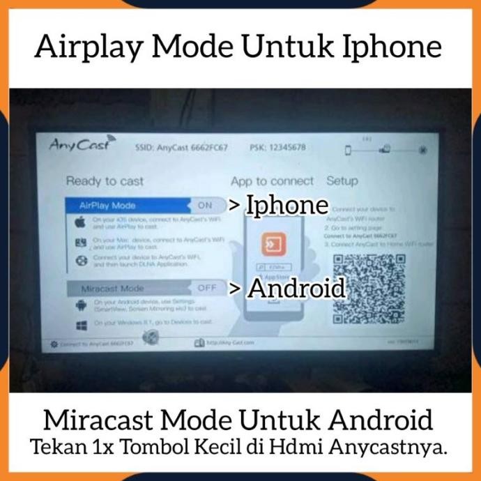 [Expert] [COD] ANYCAST DONGLE SCREEN MIRRORING / ALAT PENYAMBUNG HP KE TV + SAMBUNGAN KABEL HDTV EXT