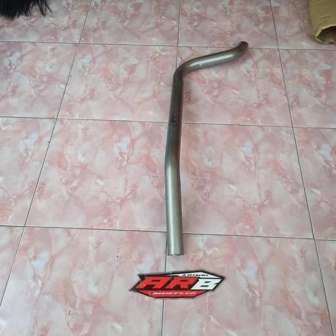 . pipa belakang knalpot tabung standar mobil jimny katana