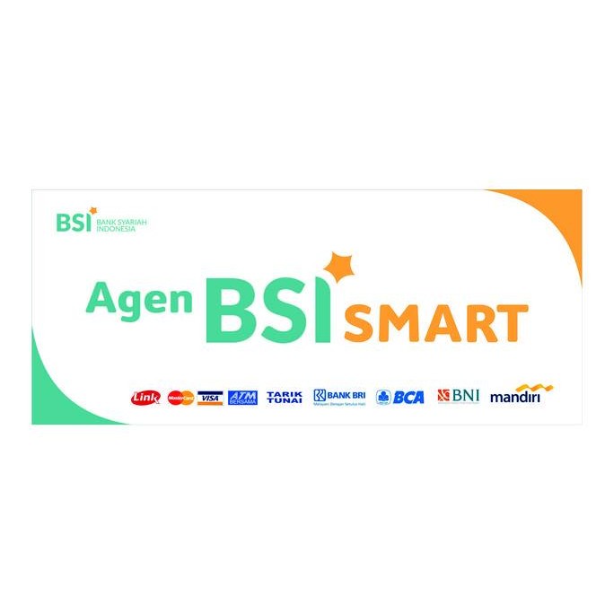 

Stiker Vinyl Agen Bsi Smart (Ukuran Bisa Custom) Co