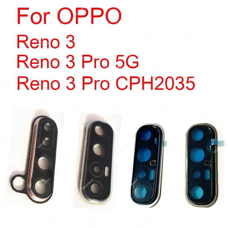 

Penutup lensa kaca kamera belakang untuk oppo reno 3 pro 3pro 4g 5g kaca lensa kamera utama belakang