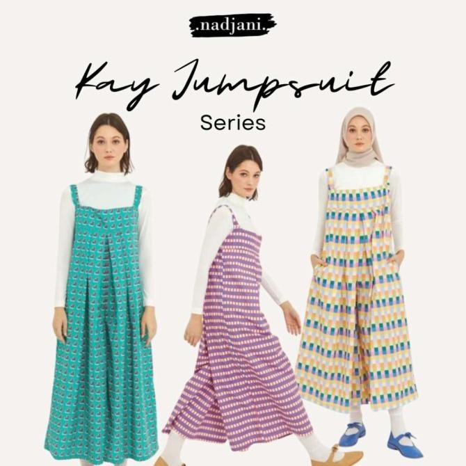 Bestseller Nadjani Kay Jumpsuit Baju Terusan Wanita (Jfw)