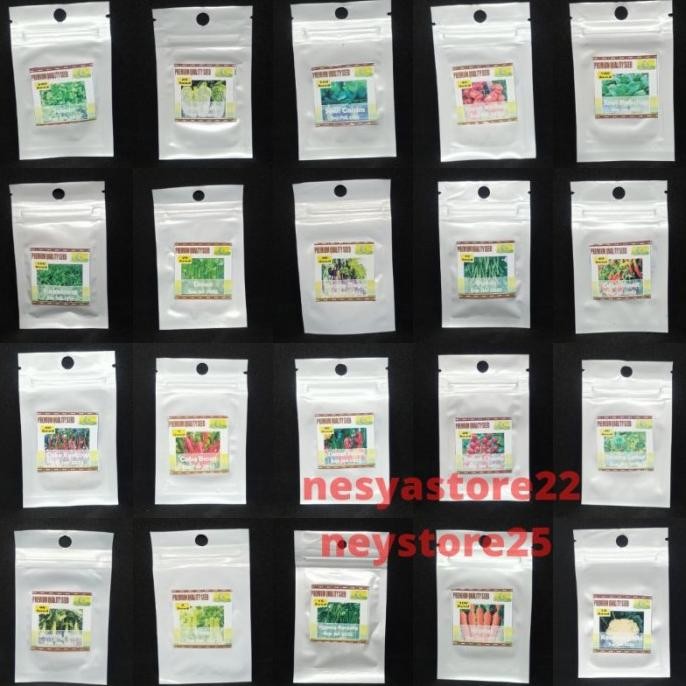 [Expert] Benih Sayur Sayuran Daun Buah Rumahan Lengkap Berkualitas - Benih Sayur