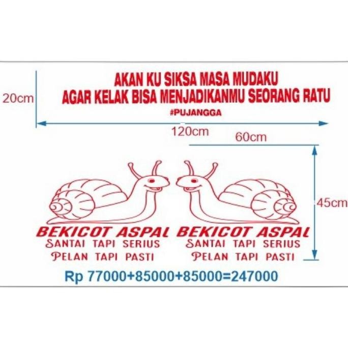 

Set Stiker Custom Orderan Maseh Co