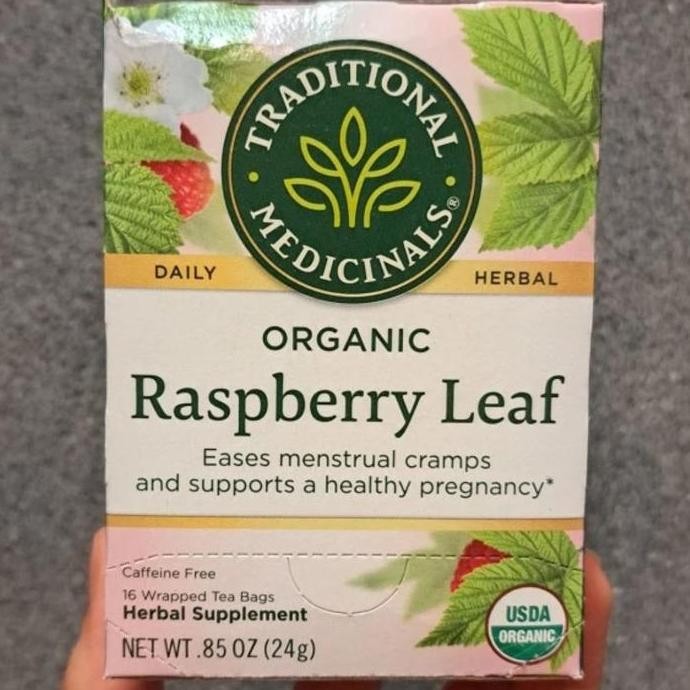 

Traditional Medicinals Raspberry Leaf Isi 16 Original Produk