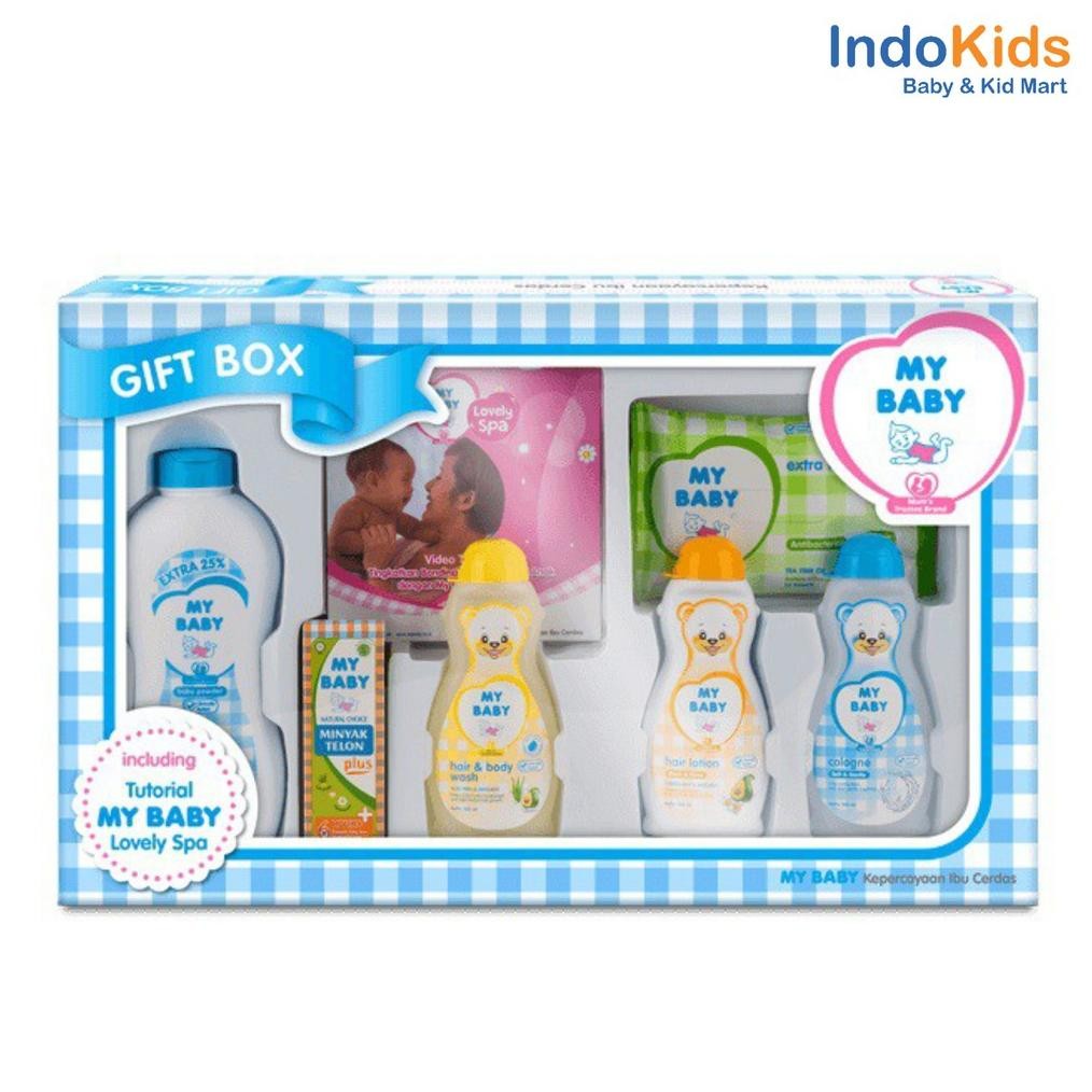 My Baby Gift Box | Set perlengkapan Mandi Bayi AST