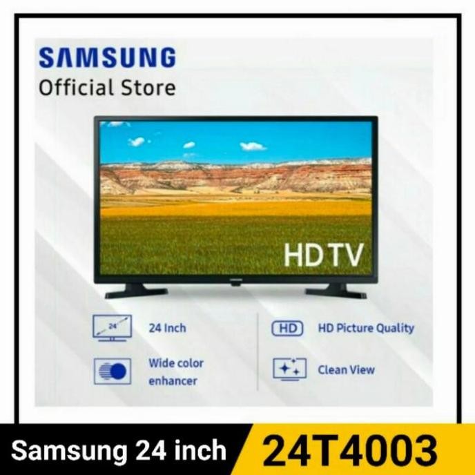 BEBAS ONGKIR - NEW SAMSUNG LED TV 24INCH DIGITAL 24T4003 garansi resmi