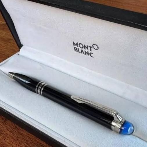 

Ballpoint Mewah Brand Monblang Starwalker Lengkap dengan Box Dan Book Guide Service Pulpen Stationery