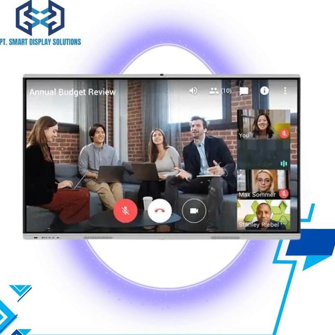 

NEW Interactive Whiteboard 65 Inchi Kantor Sekolah Meeting Room Dual OS