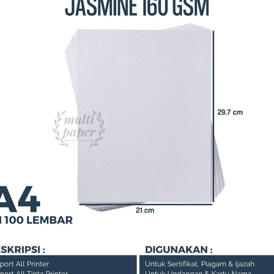 

Kertas Jasmine R Flower A4 Isi 100 Lembar Kertas Jasmine A4 Kertas Jasmin