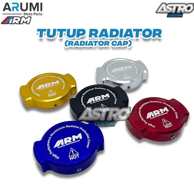 Tutup Radiator Full Cnc Nmax Aerox Pcx Vario Scoopy Radiator Cap Arm Engine Motor Motorcycle