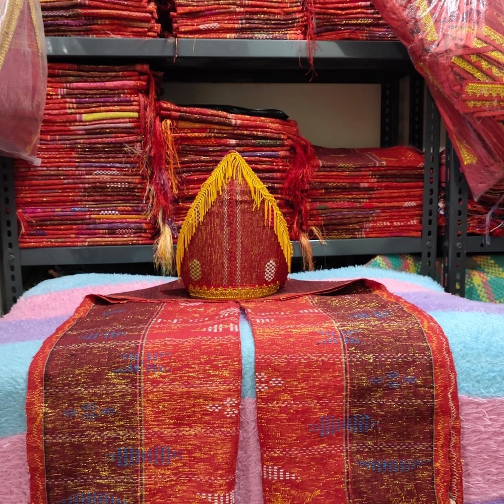 PAKET 2 - ULOS SADUM - TOPI ANAK / SARTOPI / ULOS BATAK TOBA