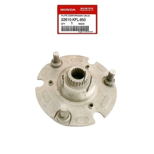 Dudukan Kaki 3 Kampas Ganda Legenda / Supra Fit (22610-KFL-850)