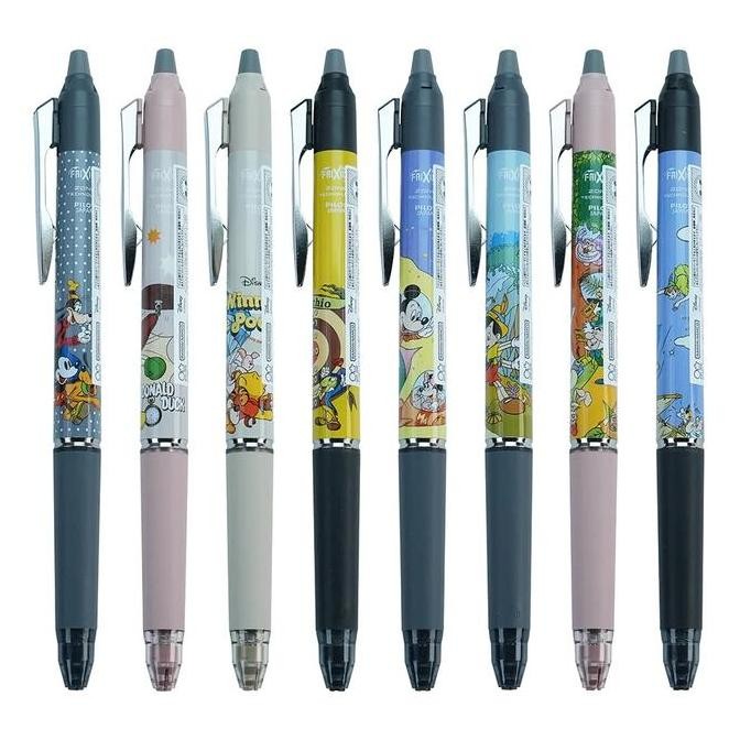 

NEW Pilot FriXion Knock Zone Disney Retro Art Erasable Pen Limited Edition
