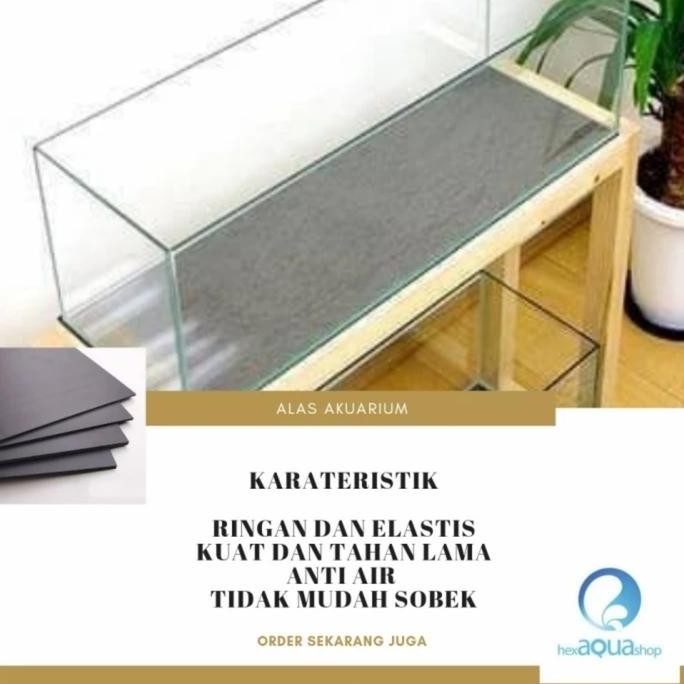 Busa Ati - Alas Akuarium - Tatakan Aquarium - Spon - Karet