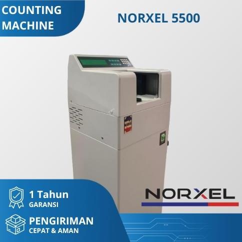 MESIN HITUNG UANG NORXEL 5500 ORIGINAL DAN TERPERCAYA