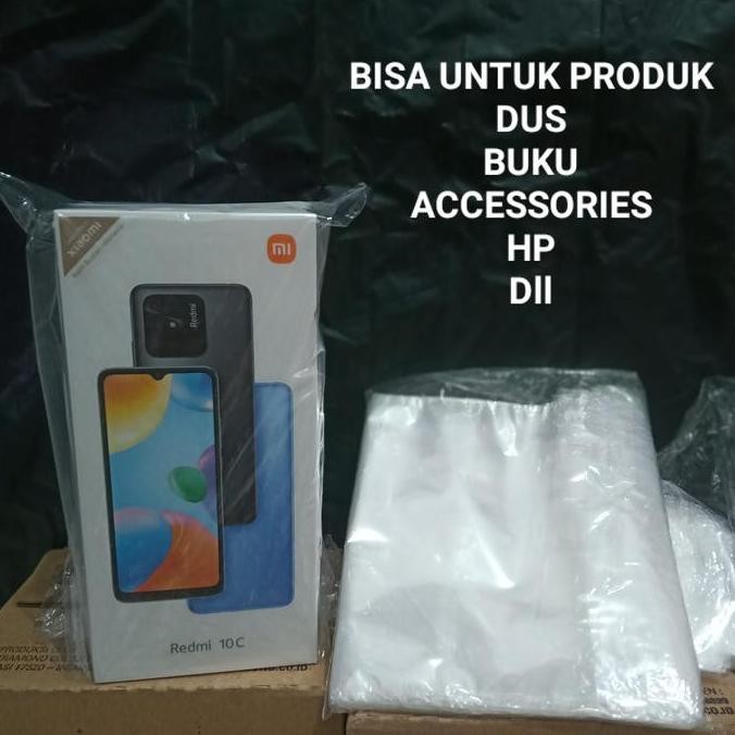 

BEBAS ONGKIR - PLASTIK SEGEL DUS HP ORIGINAL PLASTIK POF SHRINK LEMBUT PLASTIK PACKING WRAPPING KANTONG REPING TIPIS