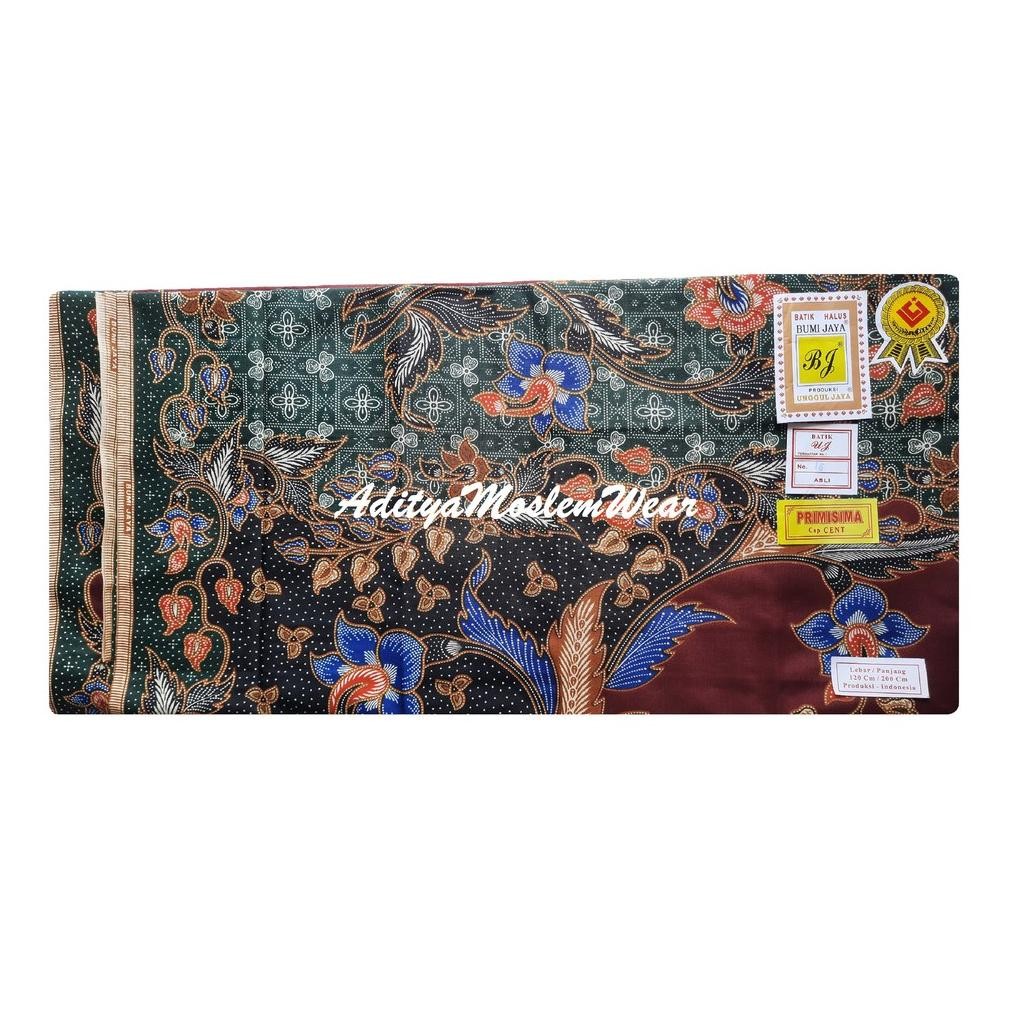 KAIN SARUNG BATIK WANITA CEWEK PEREMPUAN PEKALONGAN HALUS PRIMISIMA CAP CENT SARUNG JARIK BUMI JAYA