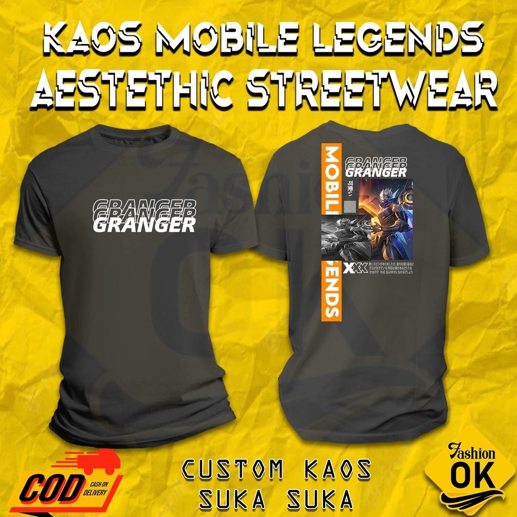 Promo Kaos Custom Gaming Mobile Legend Ml