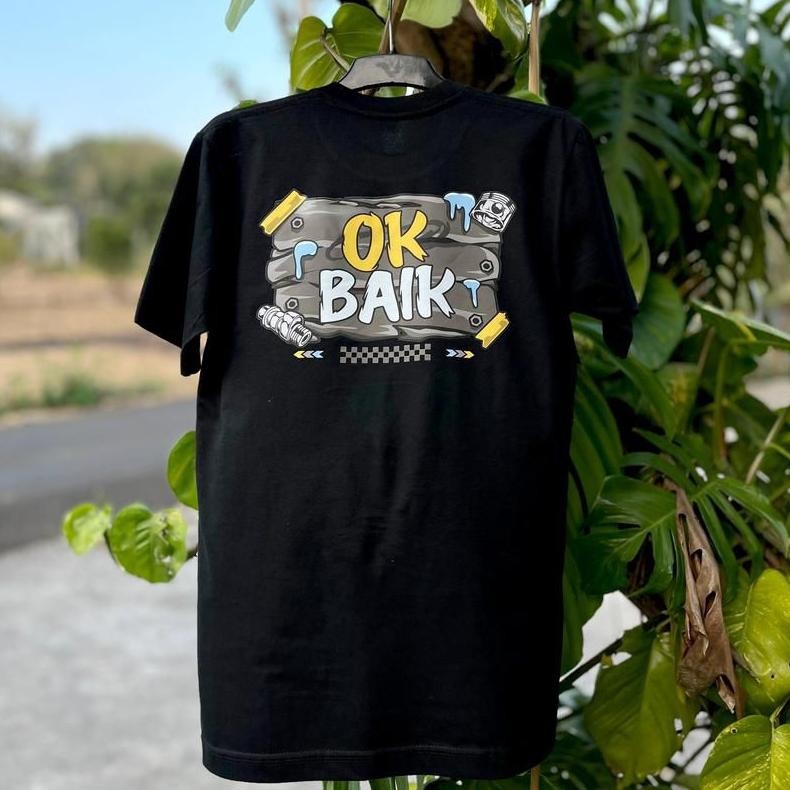 Promo Kaos Ok Baik Baju Distro Ok Baik Pakaian Pria Wanita