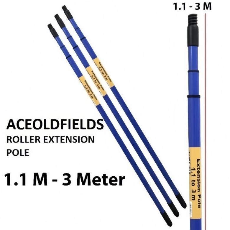 

baru tongkat rol cat ekstensi 1.1m - 3m besi ace - tongkat kuas roll cat tahan lama