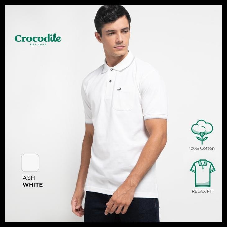 Crocodile Crcole 4 - Kaos Polo Pria Original - Katun Best Quality