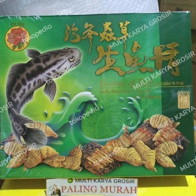 

Essence Of Fish With American Ginseng-Cordyceps Sari Pati Ikan Gabus